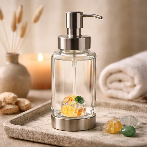 VitaJuwel Treat Series Dispenser Happiness Borosilicaatglas 250 ml