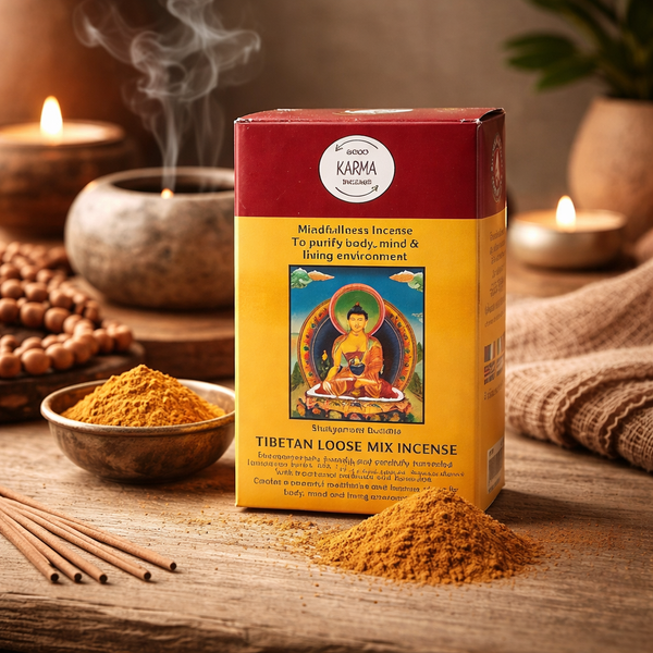 Tibetaans Wierookpoeder Mindfulness ±130-140g