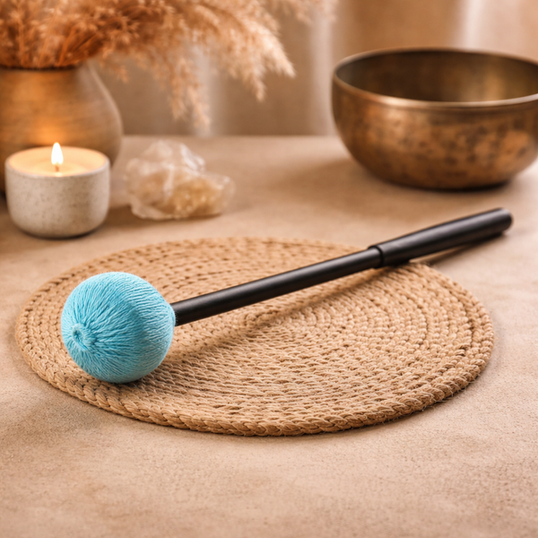 Gongklopper Met Harde Kop Van Vilt En Wolcomposiet Handvat 40cm