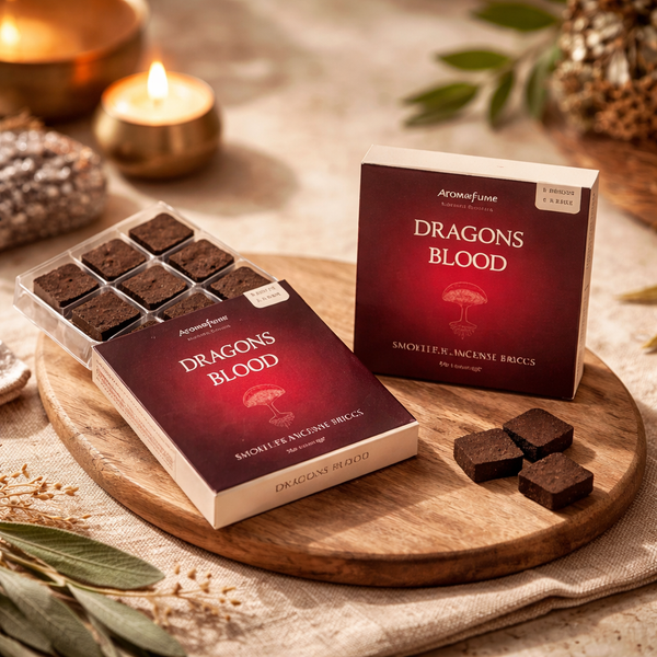 Aromafume Wierookblokjes Dragons Blood Negen Stuks Per Doosje