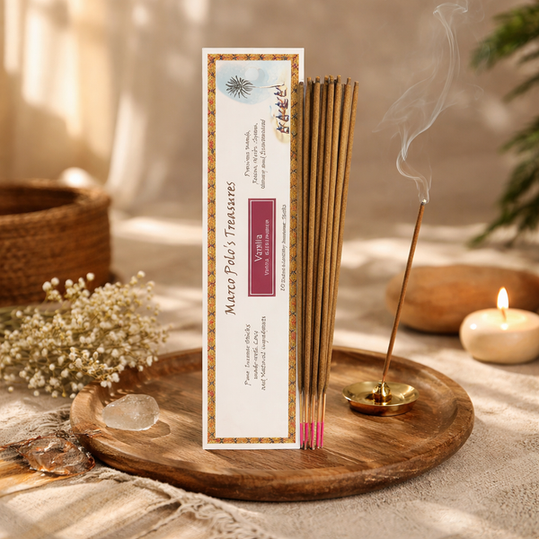 Wierook Marco Polo's Treasures Vanille Handgemaakt 23 cm