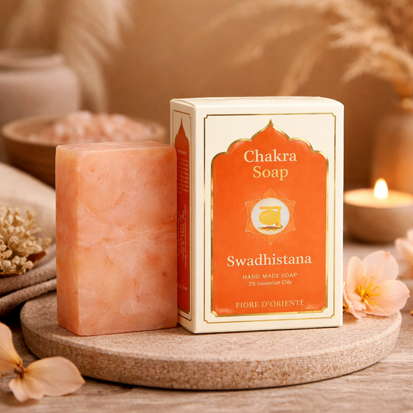 Zeep 2e Chakra Swadhistana Met Essentiële Oliën