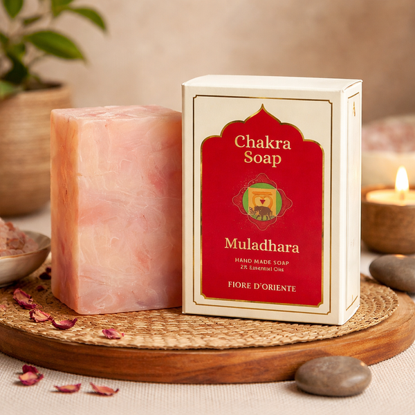Zeep 1e Chakra Muladhara Met Essentiële Oliën 70 gr