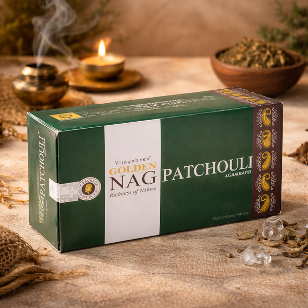 Golden Nag Wierook Patchouli 12 Pakjes
