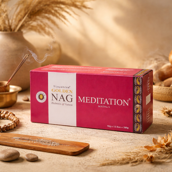 Golden Nag Wierook Meditation 12 Pakjes