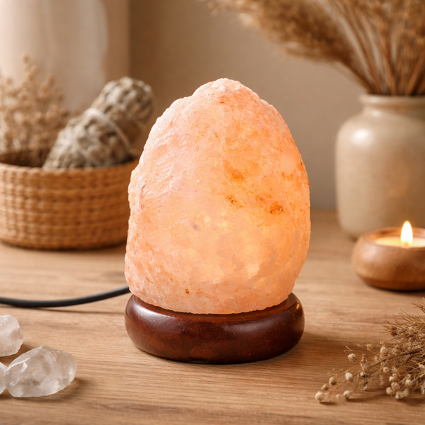 Himalaya Zoutlamp USB Oranje ca. 600 gram 9 cm