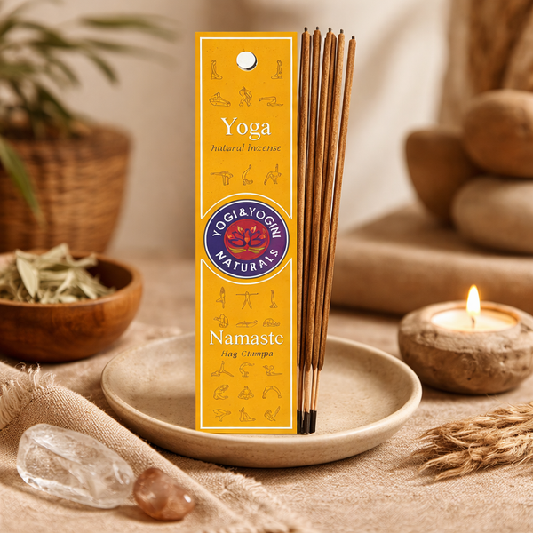 Yoga Wierook Namaste 100% Natuurlijke Etherische Olie 10 Stokjes