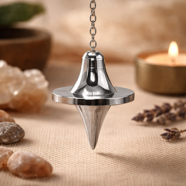 Pendel Messing UFO Chroomverguld Zilverkleurig 3.5 cm