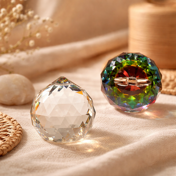 Regenboogkristal Bol Multicolor 5 cm