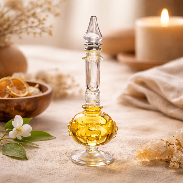 Geurolie Handgeblazen Flesje Citrus Aurantium
