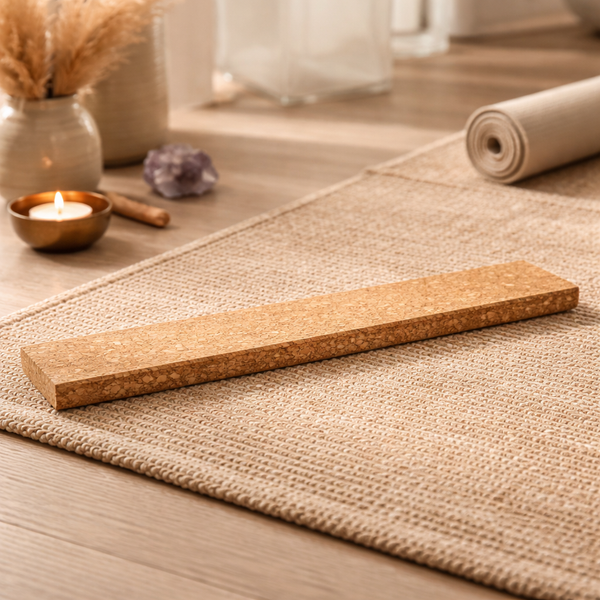 Yogi & Yogini Yoga Blok Kurk Wigvorm 60 x 9 x 3 cm
