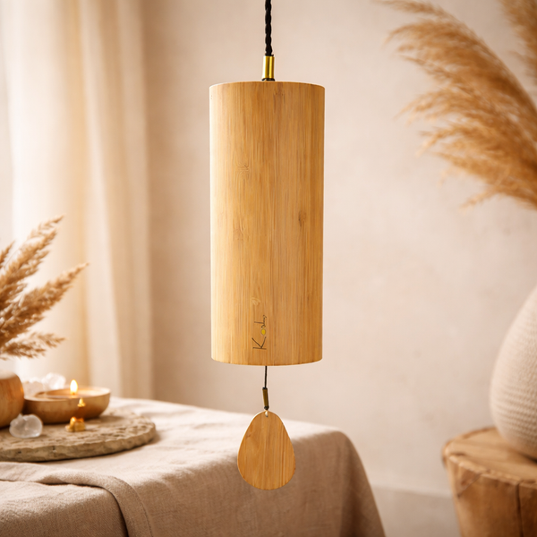 Koshi Chime Aria Gong - Zuiver Klankinstrument Element Lucht Geel Merkteken