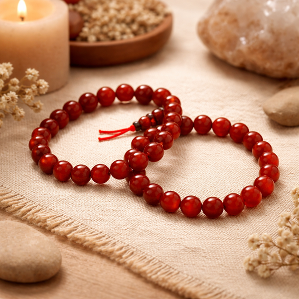Edelsteen Armband Carneool Powerbead