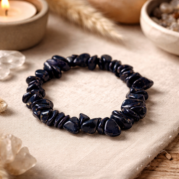 Edelsteen Splitarmband Blaufluss