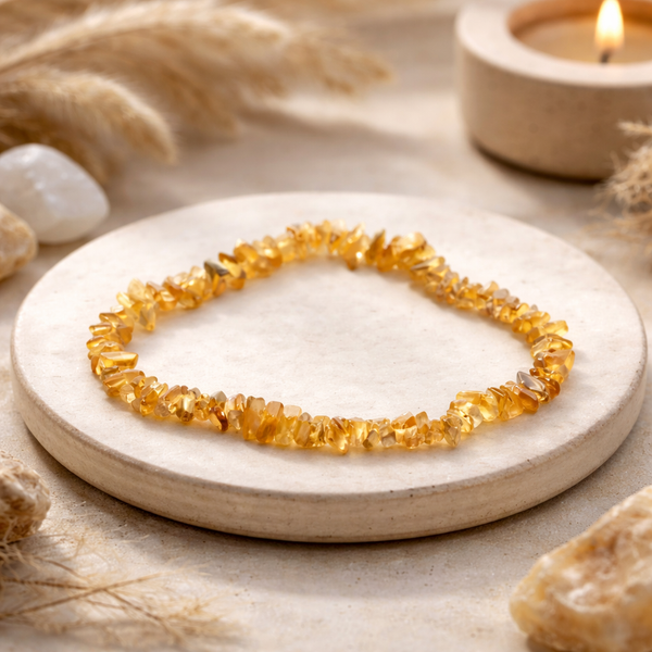Edelsteen Splitarmband Calciet