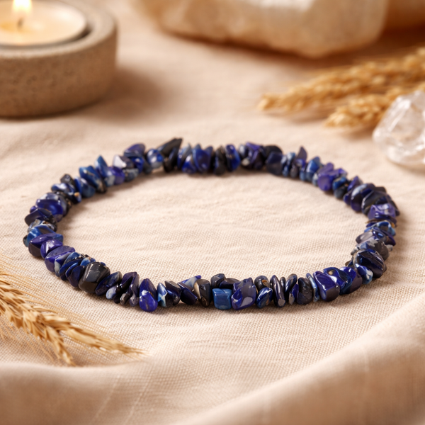 Edelsteen Splitarmband Lapis Lazuli