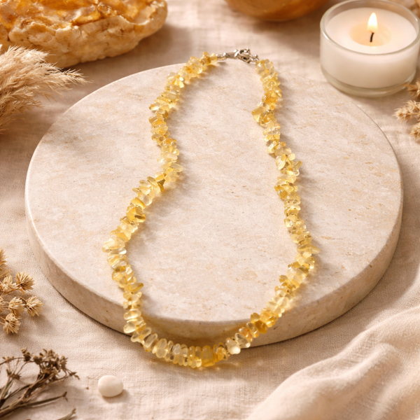 Splitketting Agaat Wit
