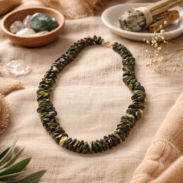 Splitketting Heliotroop Groen
