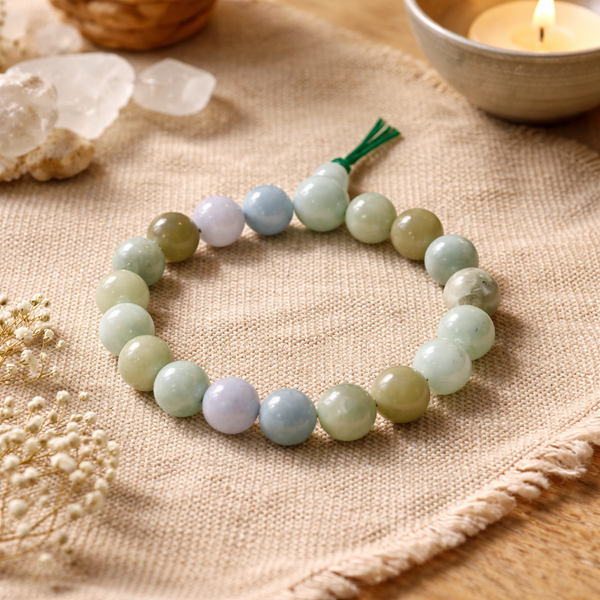 Edelsteen Armband Jade Powerbead