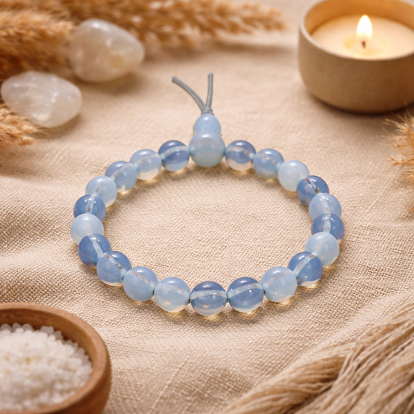 Edelsteen Armband Opaliet Powerbead
