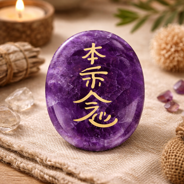 Edelsteen Amethist Hon-Sha-Ze-Shon-Nen Reiki