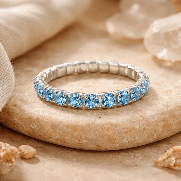 Stretch Ring Blauw