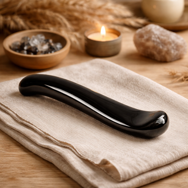 Perfecte Massage Stick Obsidiaan