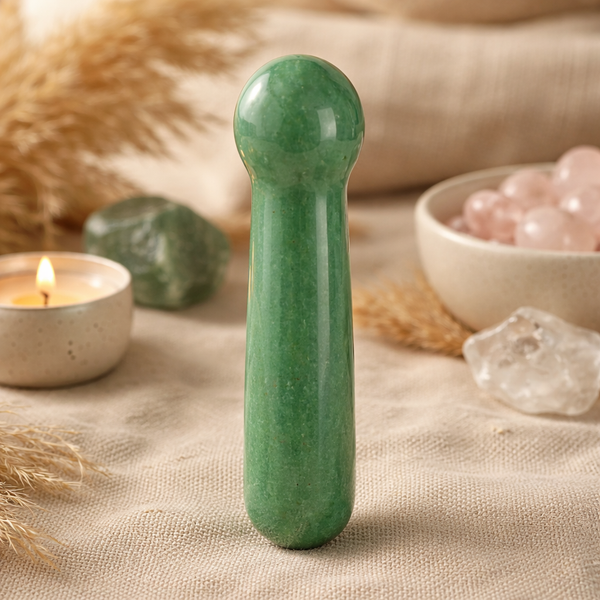 Yoni Stick Aventurijn Groen Bol