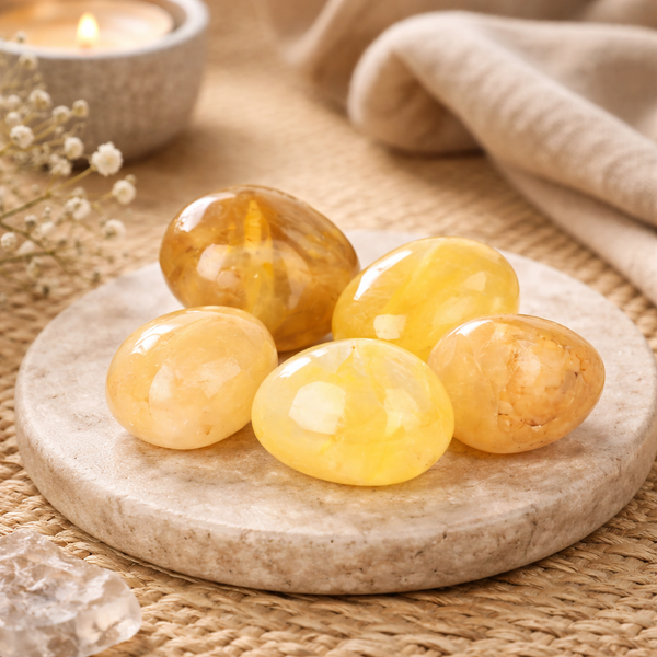 Golden Healer Trommelstenen (100 gram)