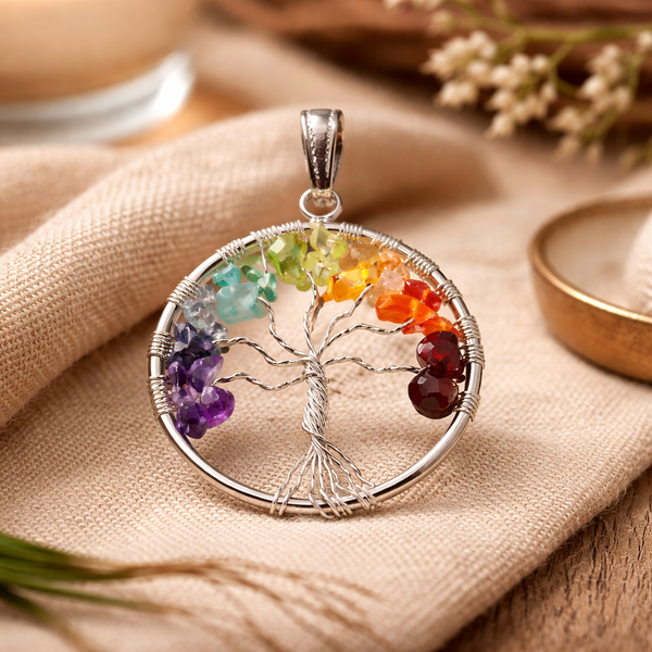 Chakra Levensboom Hanger - Chakra Wire (40 mm)