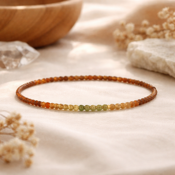 Edelsteen Armband Toermalijn Oranje - Summer Vibes