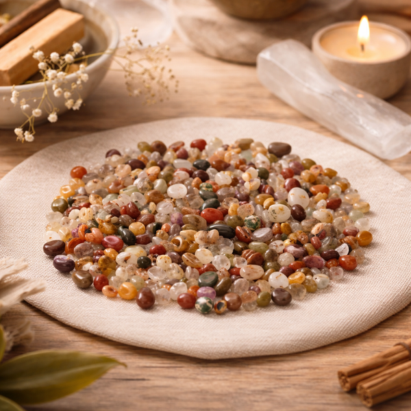 Trommelstenen India Mix (10 - 20 mm) - 250 gram