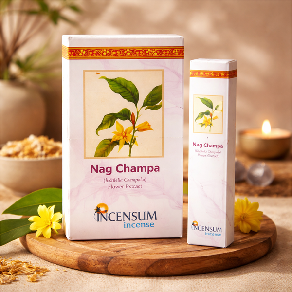 Incensum Nag Champa Wierook Oranje Gele Bloemen Orissa Tamil Nadu