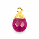 Edelsteenhanger Robijn Peertje (10 mm)