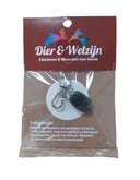 Dier & Welzijn halsband hanger Labradoriet
