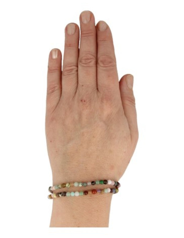 Edelsteen Armband Discomix - 4 mm