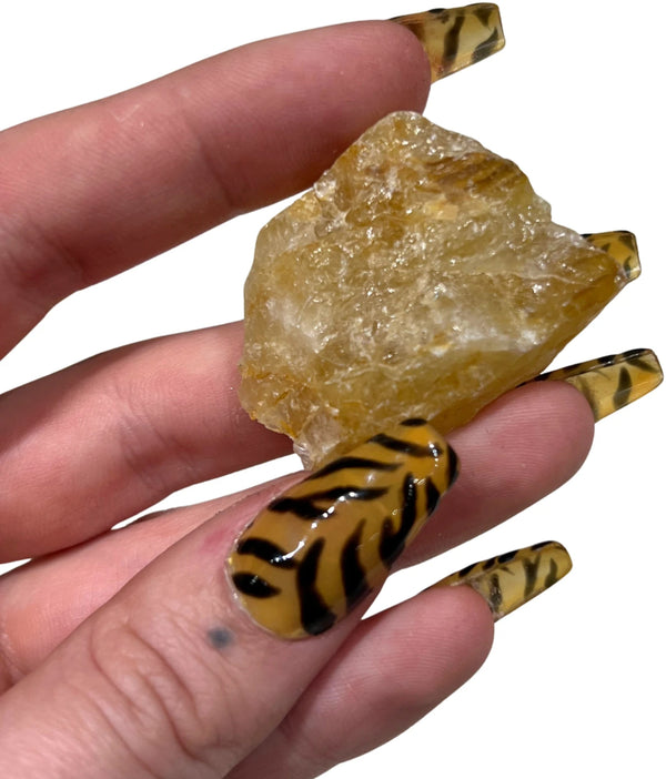 Ruwe Golden Healer Edelsteen ca. 4 cm