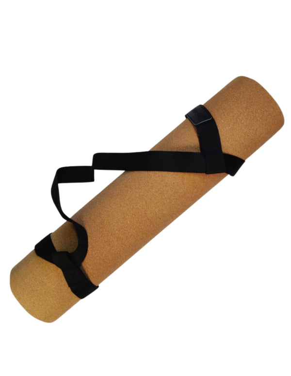 Draagriem met schuifsysteem voor yogamat zwart