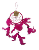 Dromenvanger- 11cm - Roze - alleen veren