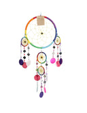 Dromenvanger 16cm - spiegel-schelp - Rainbow - Dreamcatcher
