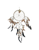 Dromenvanger - 22cm Creme - alleen veren - Dreamcatcher