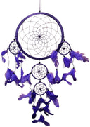 Dromenvanger - 22cm paars - veren