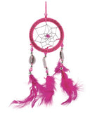 Dromenvanger 5 cm, roze schelpjes