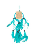 Dromenvanger ⌀ 6CM Turquoise - alleen veren