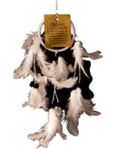 Dromenvanger - 6cm - witte veren - Dreamcatcher