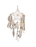 Dromenvanger - 9803 - witte ster - 12cm - Dreamcatcher
