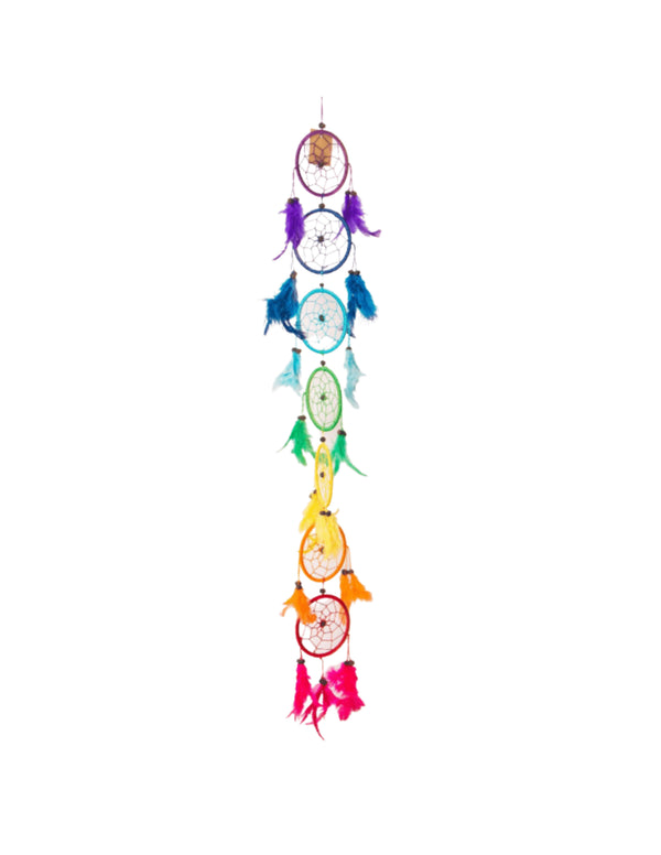 Dromenvanger 9cm 7 chakras - 75cm Lengte