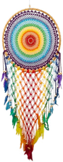 Dromenvanger gehaakt XL 52 cm - Rainbow - Bamboe