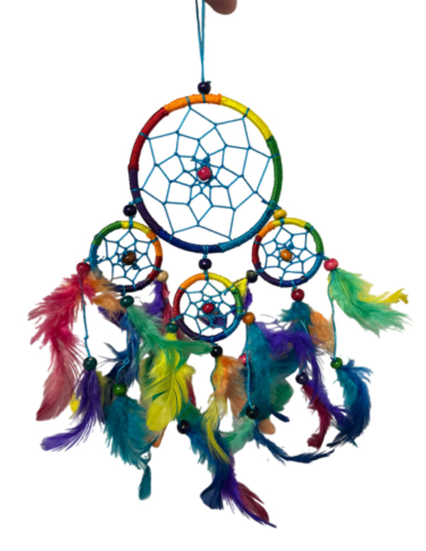 Dromenvanger rainbow 9 cm 4 ringen