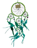 Dromenvanger - Spiegel - 11cm - Limegroen - Dreamcatcher